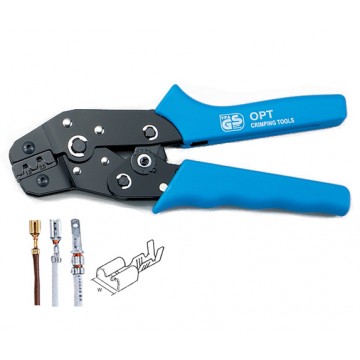 OPT HAND RATCHET CRIMPING TOOLS FOR UNISULATED RECEPTACLES AND TAB - SN-02B