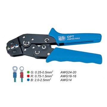 OPT HAND RATCHET CRIMPING TOOLS FOR INSULATED TERMINALS - SN-02C