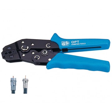OPT HAND RATCHET COAX CRIMPING TOOLS FOR CRIMPING RG TYPE CABLE - SN-03H