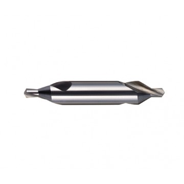 PRECISION HSS COMBINED DRILL AND COUNTERSINK, PLAIN TYPE 60°, BRIGHT FINISH, REGULAR LENGTH (76HA) - NUMBER SIZE