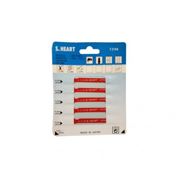 S. HEART JIGSAW BLADE FOR BOSCH, AEG AND METABO, T-218A